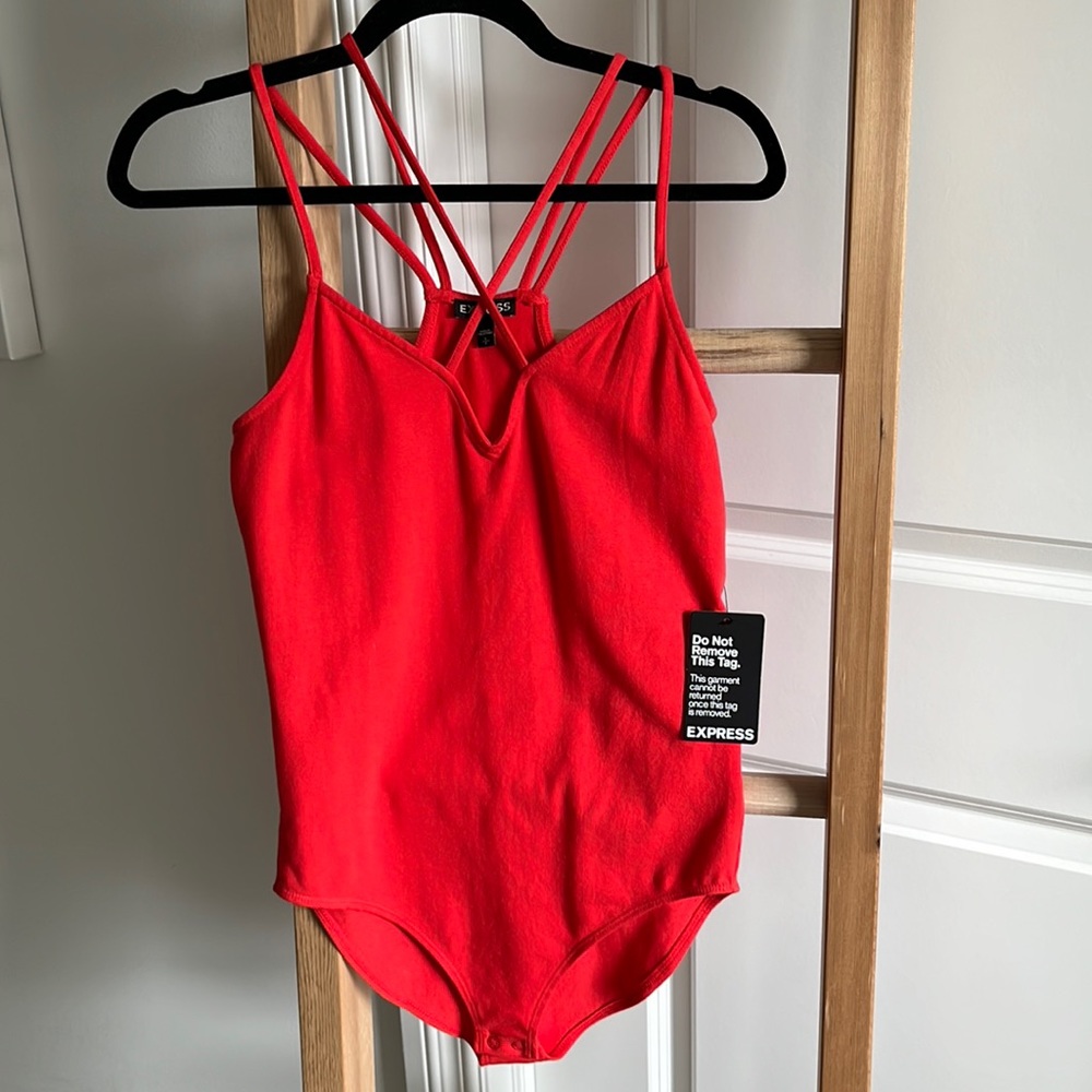 Cherry Red Bodysuit